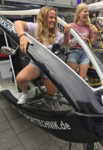 Exploring Munich in a Rikscha - The rickshaw ride: eco-friendly, close up, and very real-world