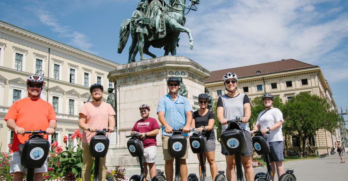 Munich 3-Hour Segway Tour: Nazi Munich & Royal Architecture - Königsplatz, the Pinakotheken stops, and the art-and-empire loop
