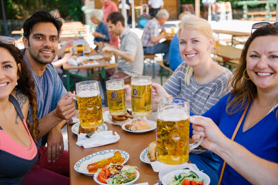 Munich: Bike Tour with Beer Garden Break - Odeonsplatz, Munich Residenz, and Hofgarten: the city’s power center plus a park break