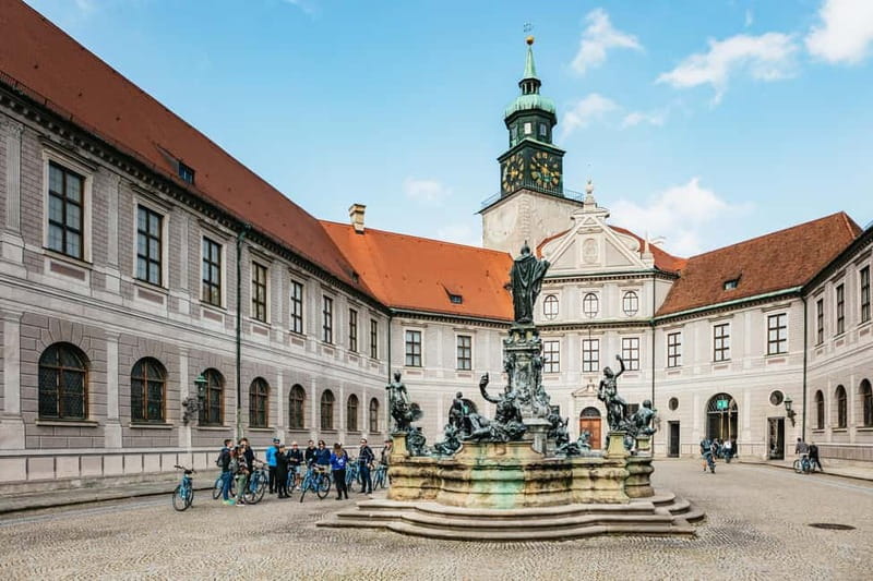 Munich: Classic Guided City Tour by Bike (English Tour Only) - Where the Tour Starts: Getting Oriented at Marienplatz’s Toy Museum Side
