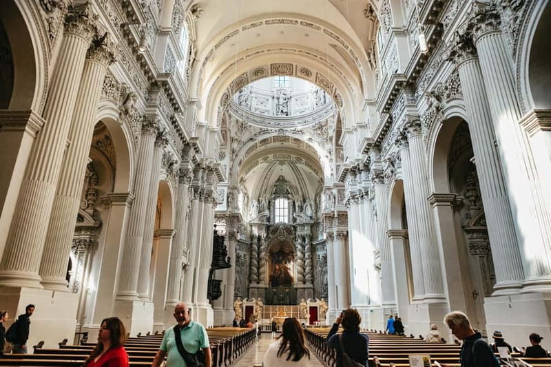 Munich: Classic Guided City Tour by Bike (English Tour Only) - Odeonsplatz and Theatiner Church: Where Munich Looks Like a Postcard