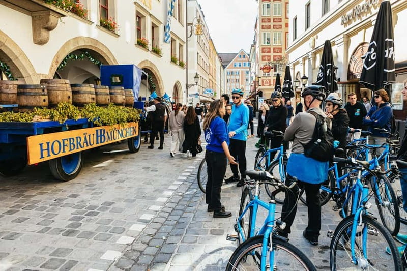 Munich: Classic Guided City Tour by Bike (English Tour Only) - Chinese Tower Beer Garden: Lunch Options and a Classic Munich Scene