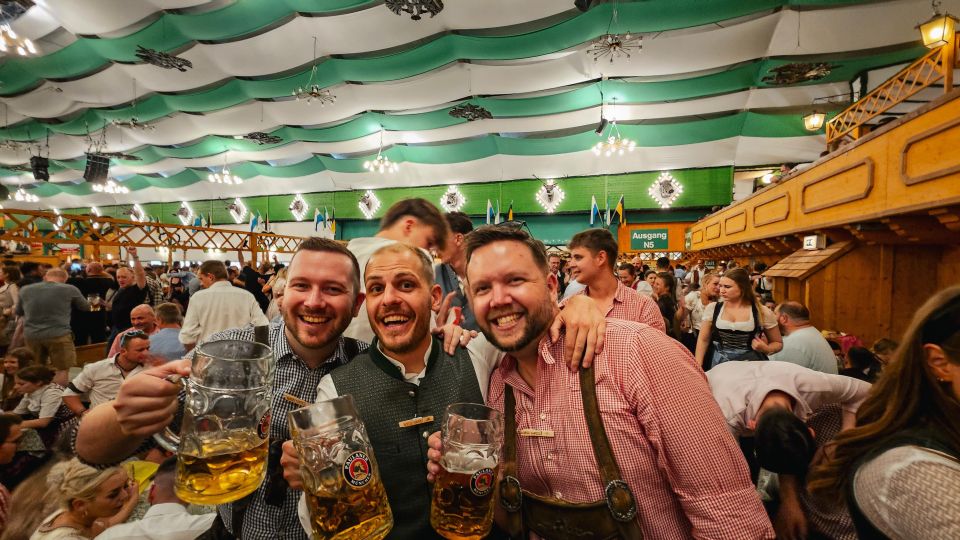 Munich: Guided Oktoberfest Experience with Beer and Lunch - Beer-Tent Reality Check: Heat, Thirst, and Small Rules