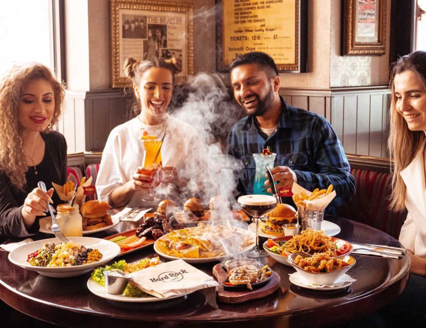 Munich: Hard Rock Cafe with Set Menu for Lunch or Dinner - Two set menus: Acoustic (2 courses) vs Electric (3 courses)