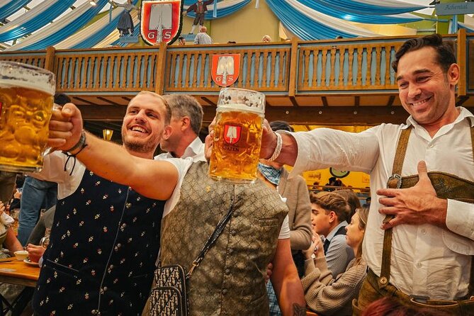 Oktoberfest Experience in Munich: Fun, Food, Beer & Seats - Beer, lunch, and the price/value math at Oktoberfest