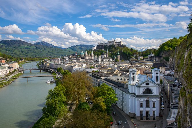 Salzburg and Lake District Day Tour from Munich - Mondsee church: Sound of Music backdrop from the road